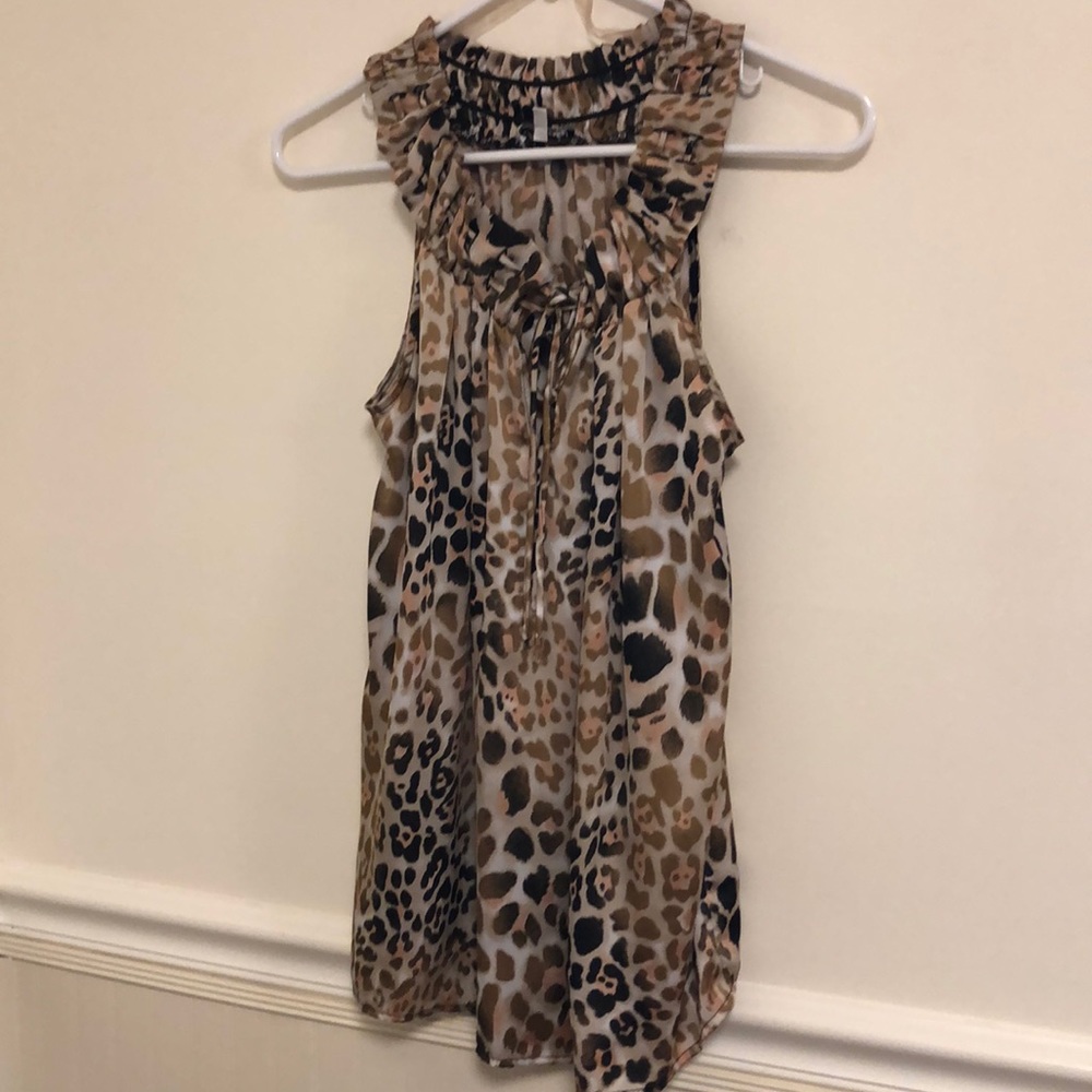 Quintessential Leopard Print Blouse